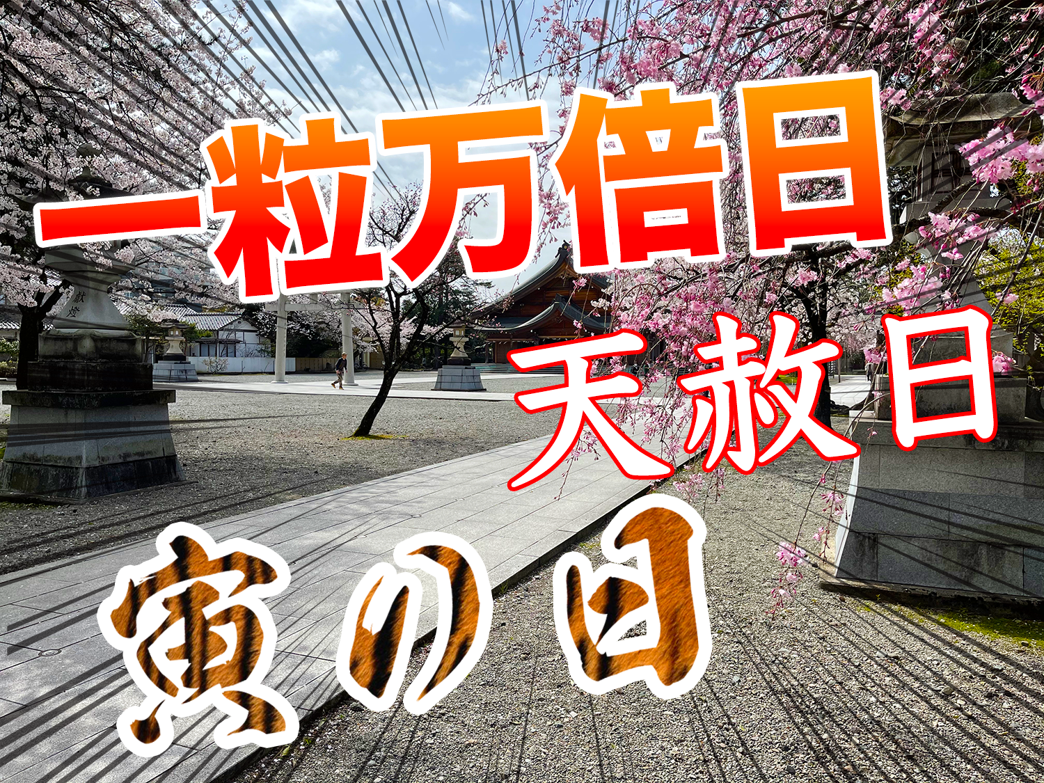 3月31日は奇跡の「トリプル開運日」！こんなぶち上がる最強日に何をするべきか！のイメージ