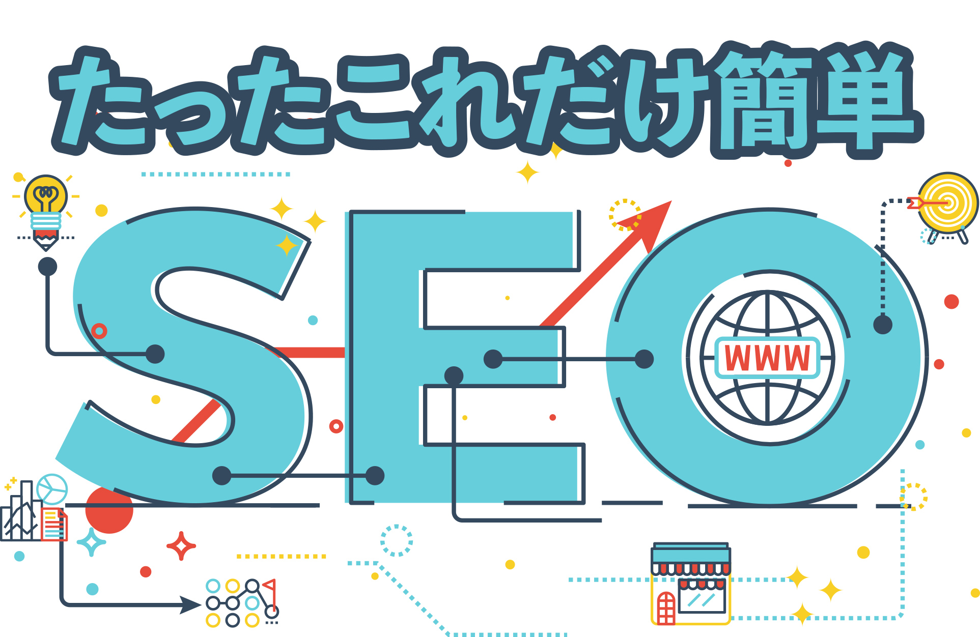 たったこれだけ！簡単SEO対策！のイメージ